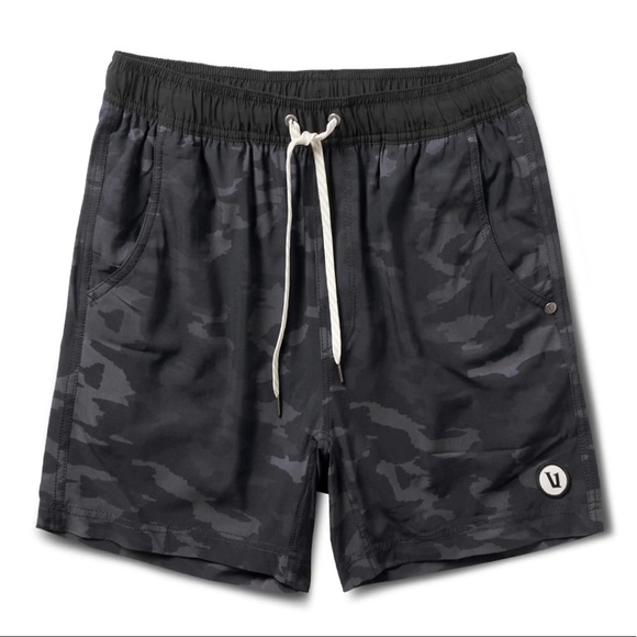 Vuori Other - Vuori Men’s Black Watercolor Camo Shorts